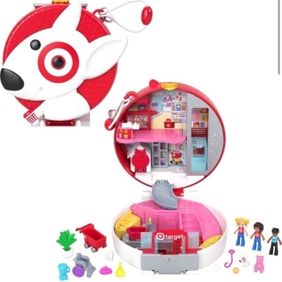 Polly Pocket Target Bullseye Adventure Play Set NEW Christmas 2024 - Picture 2 of 7